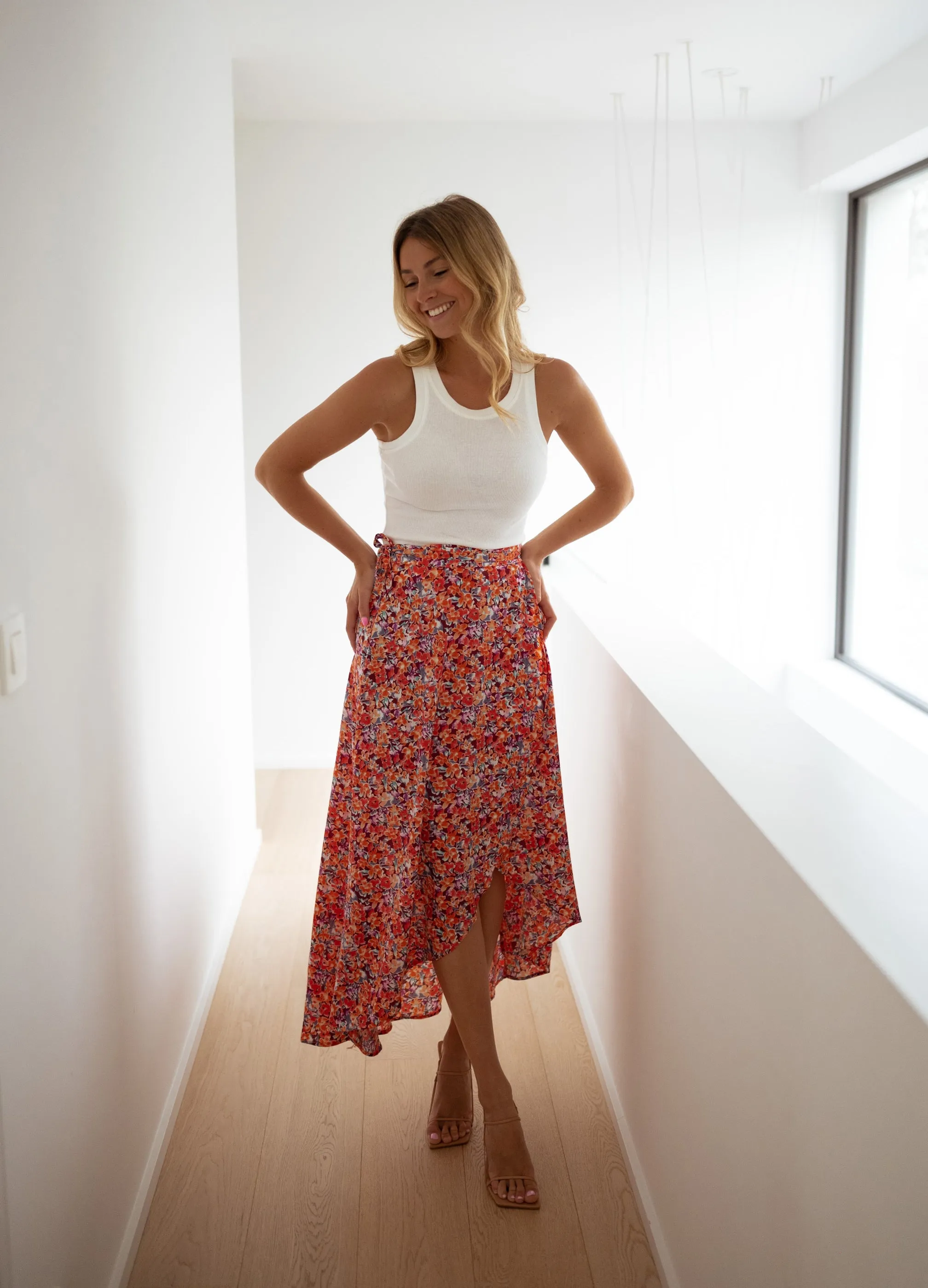 Floral Charlie Maxi Skirt