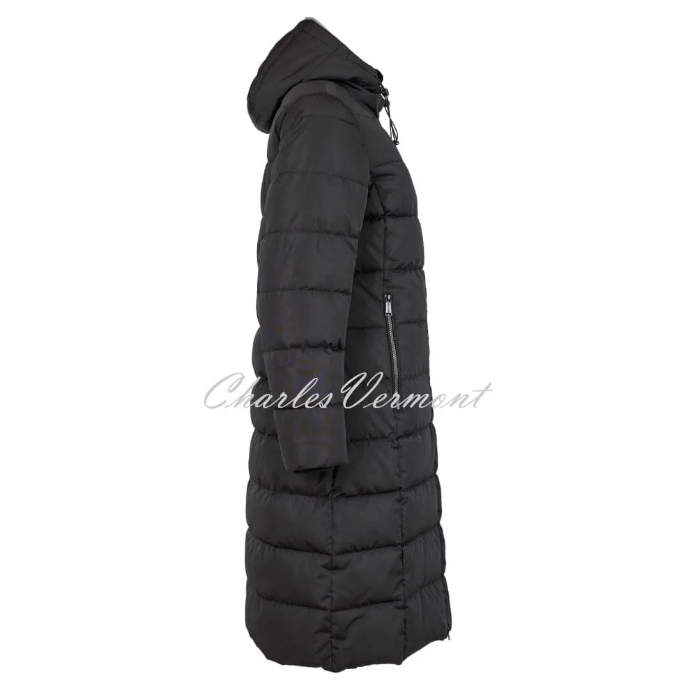 Frandsen Longline Padded Coat - Style 711-357-90 (Black)