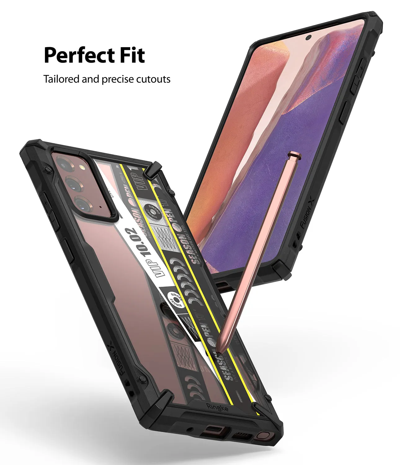 Galaxy Note 20 Case | Fusion-X Design - Ticket Band