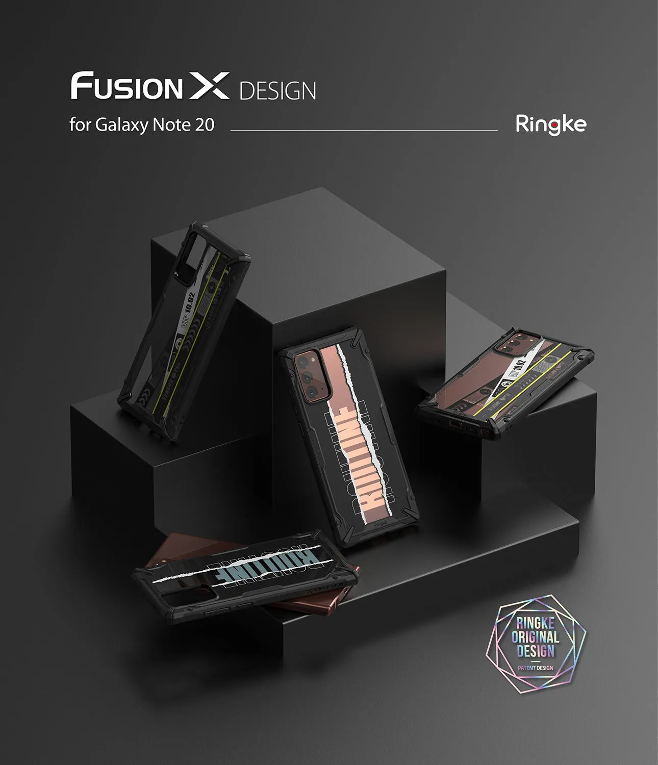 Galaxy Note 20 Case | Fusion-X Design - Ticket Band