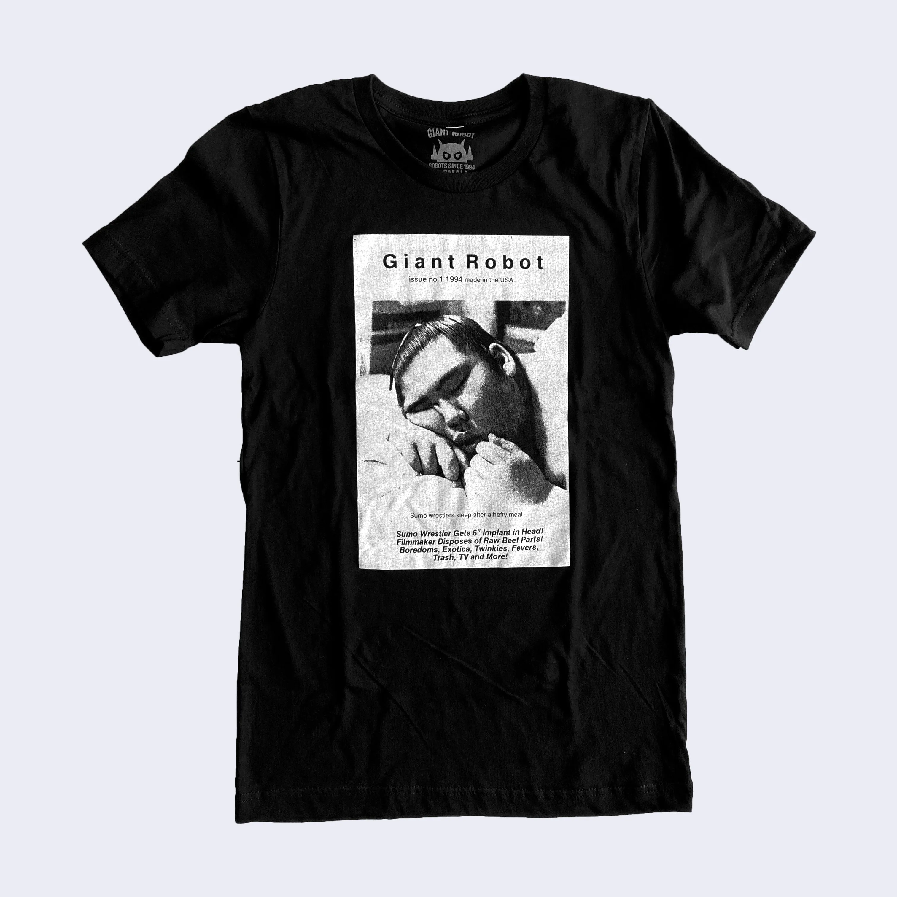 Giant Robot - Issue #1 T-shirt (Black)