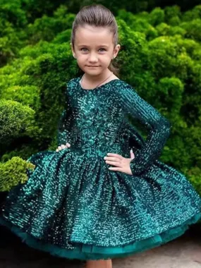 Glitzy Twirls Sequin Tutu Special Occasion Dress