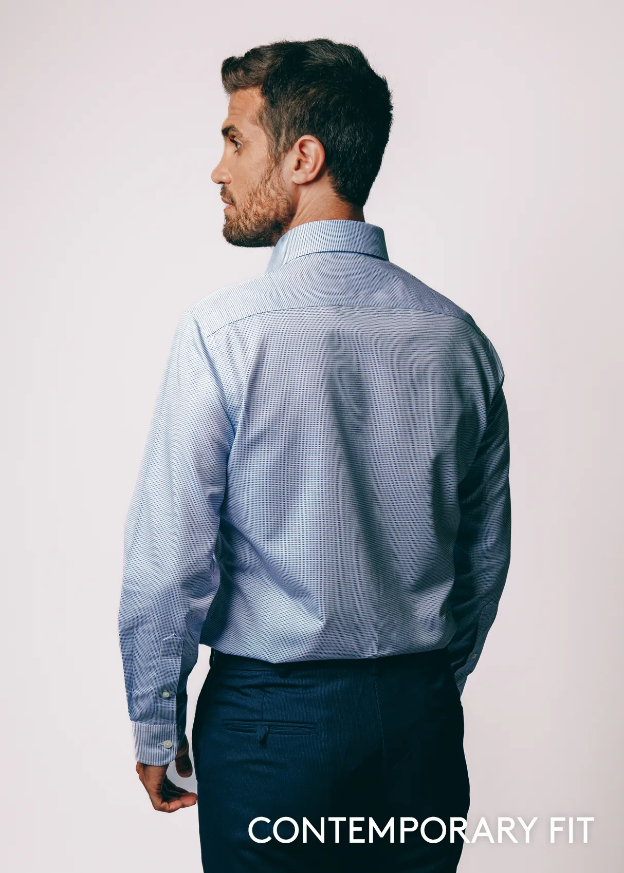 Greenwich Blue Check Shirt