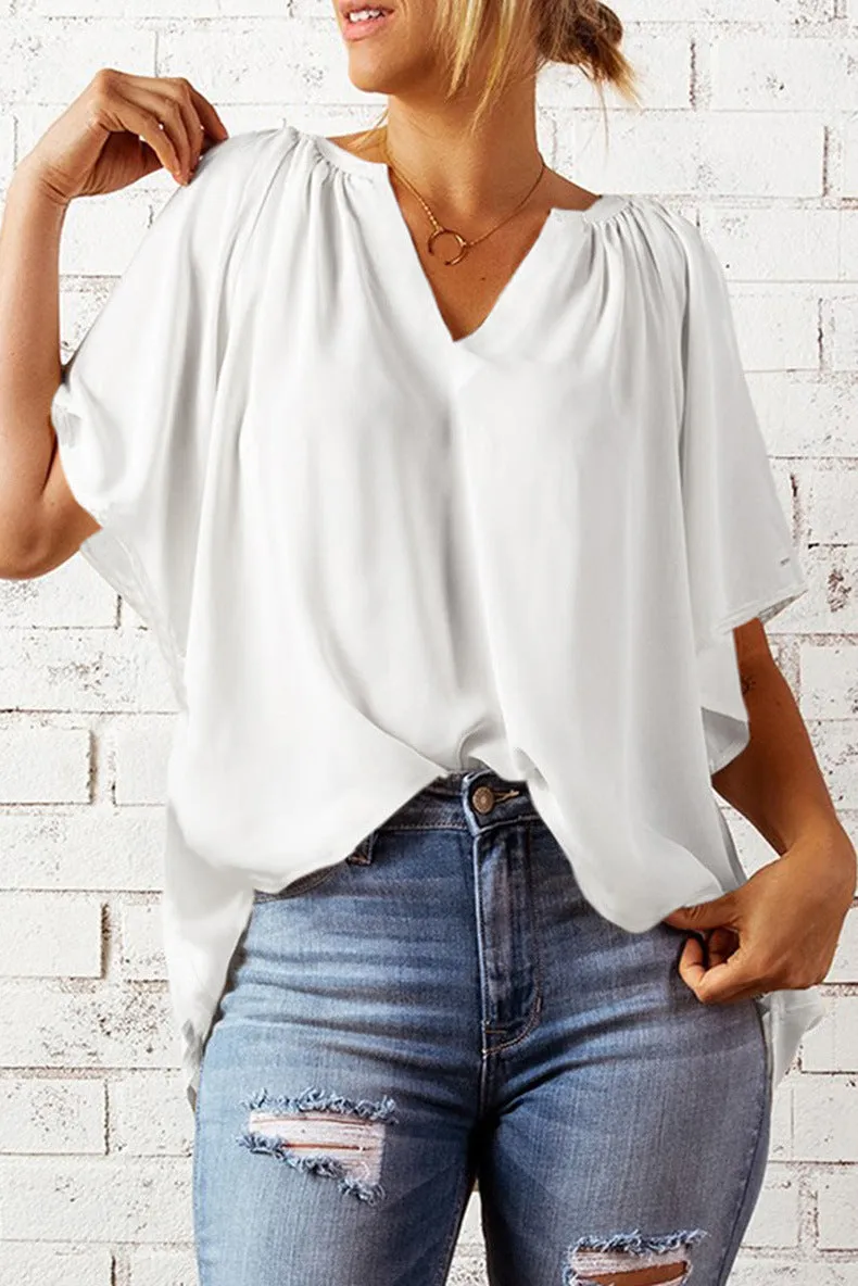 Half Sleeve T-Shirt Pullover Top