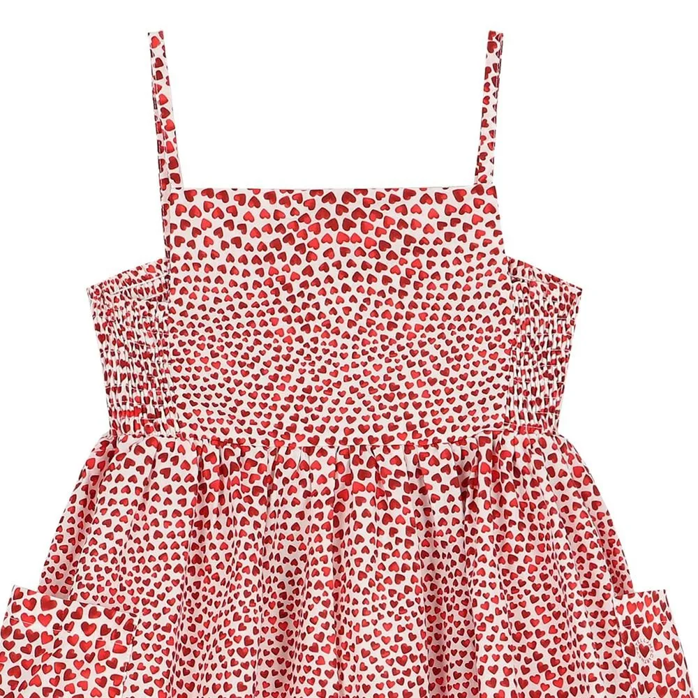 Hearts Print Dress