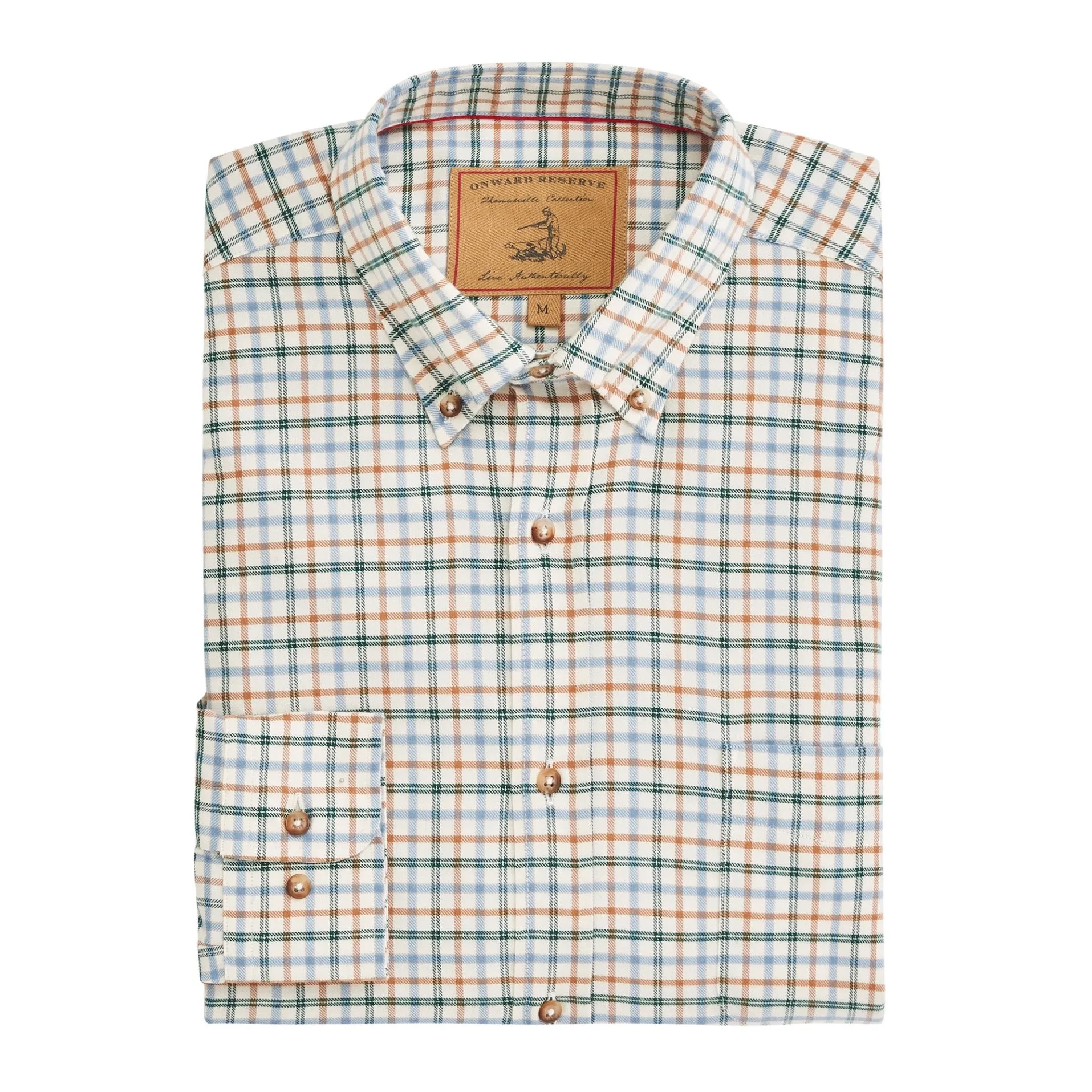 Helmsdale Thomasville Button Down - Forest Biome