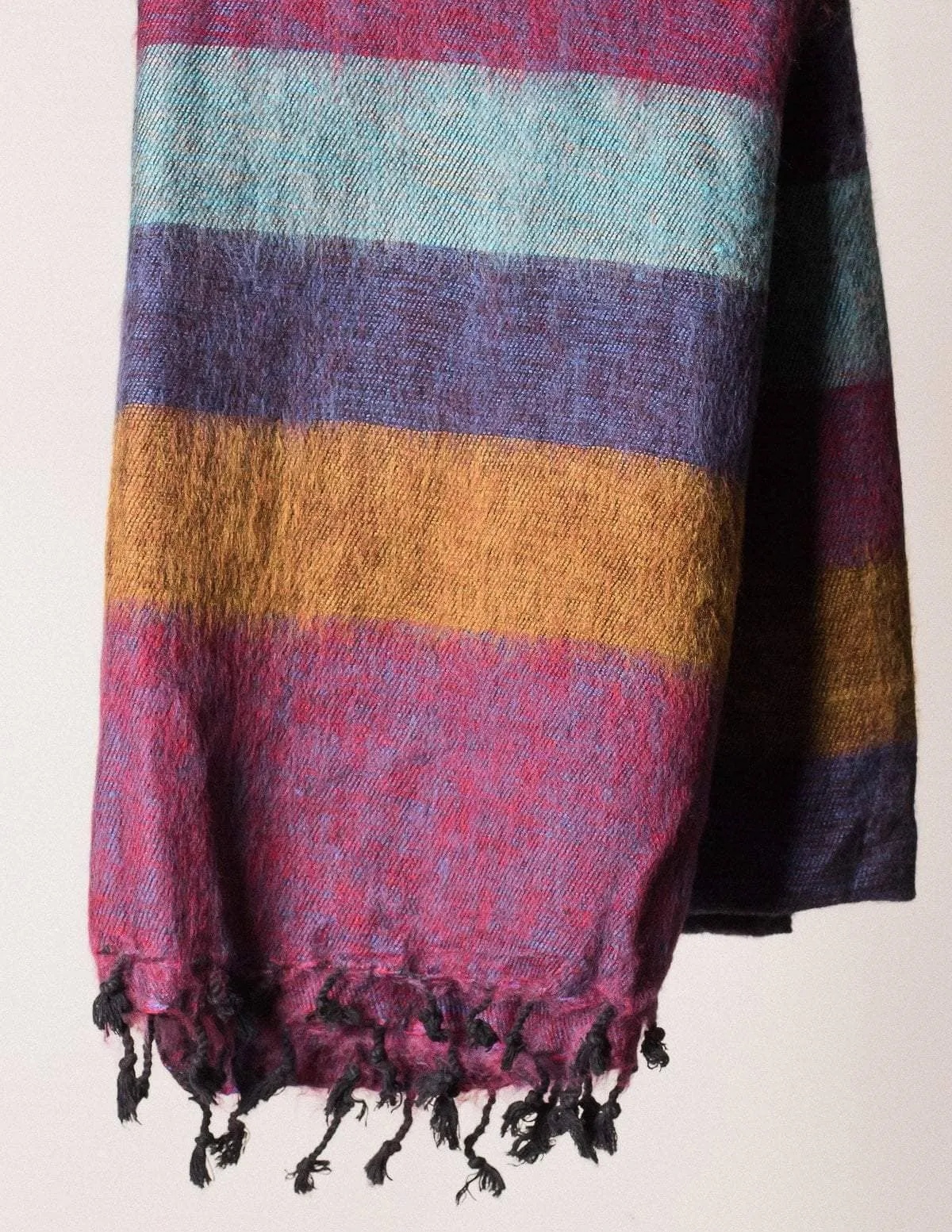 Himalayan Yak Wool Wrap - Multi