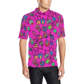 Indigenous Paisley Polo Shirt