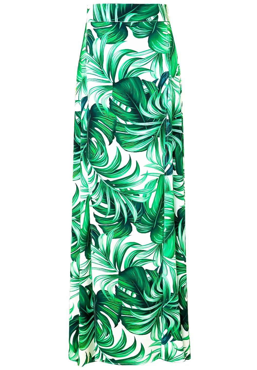 Jungle – Monstera White / Green Vera Skirt