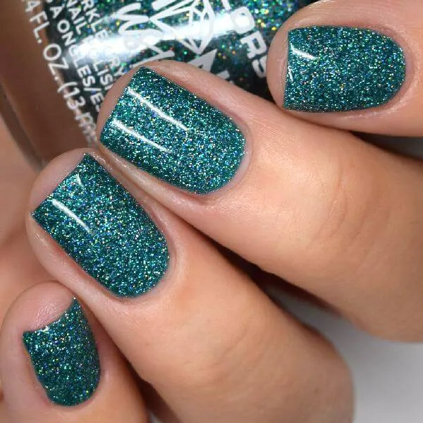 LA Colors Aurora Sky Diamond Crush Polish