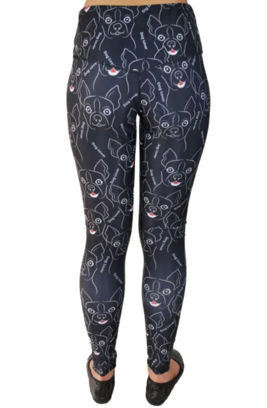 Ladybird Shadow Leggings - Dog Lover