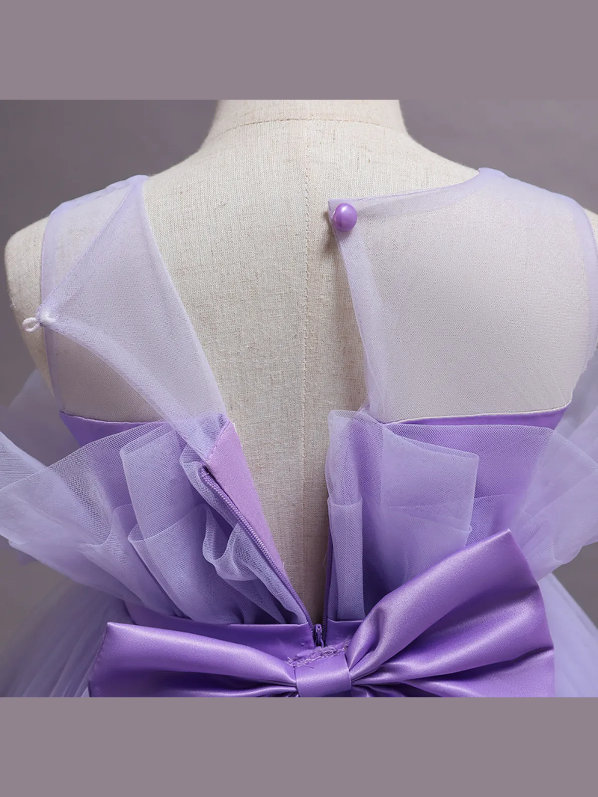 Lavender Haze Belted Tutu Dress