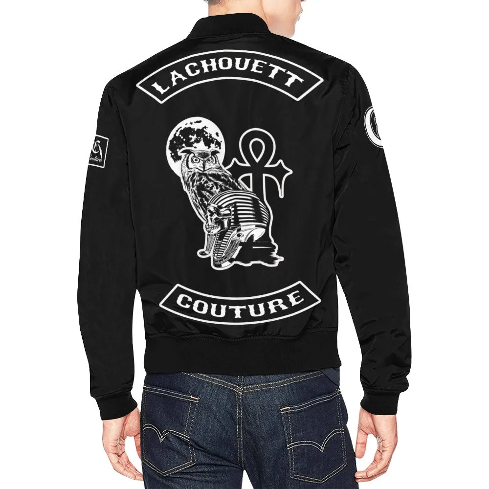 LCC GOTHIC All Over Print Bomber Jacket for Men