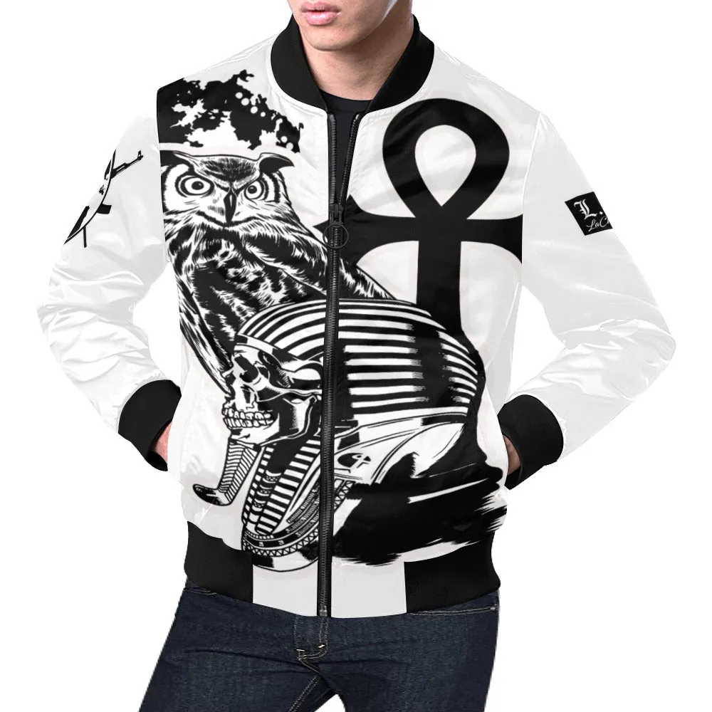 LCC GOTHIC All Over Print Bomber Jacket for Men