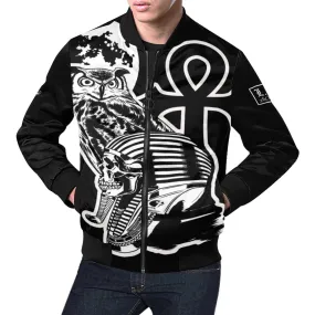 LCC GOTHIC All Over Print Bomber Jacket for Men