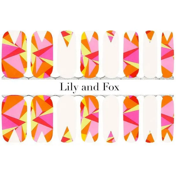 Lily and Fox - Nail Wrap - Candy Shards