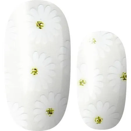 Lily and Fox - Nail Wrap - Daisy Chain Dreaming (Transparent)