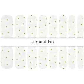 Lily and Fox - Nail Wrap - Daisy Chain Dreaming (Transparent)