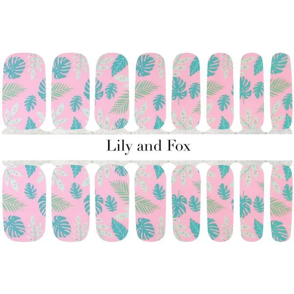 Lily And Fox - Nail Wrap - Leaf It To Me