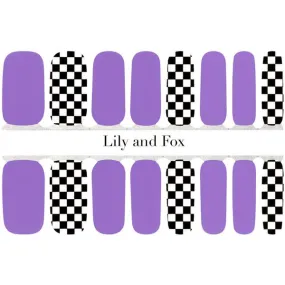 Lily and Fox - Nail Wrap - Street Racer