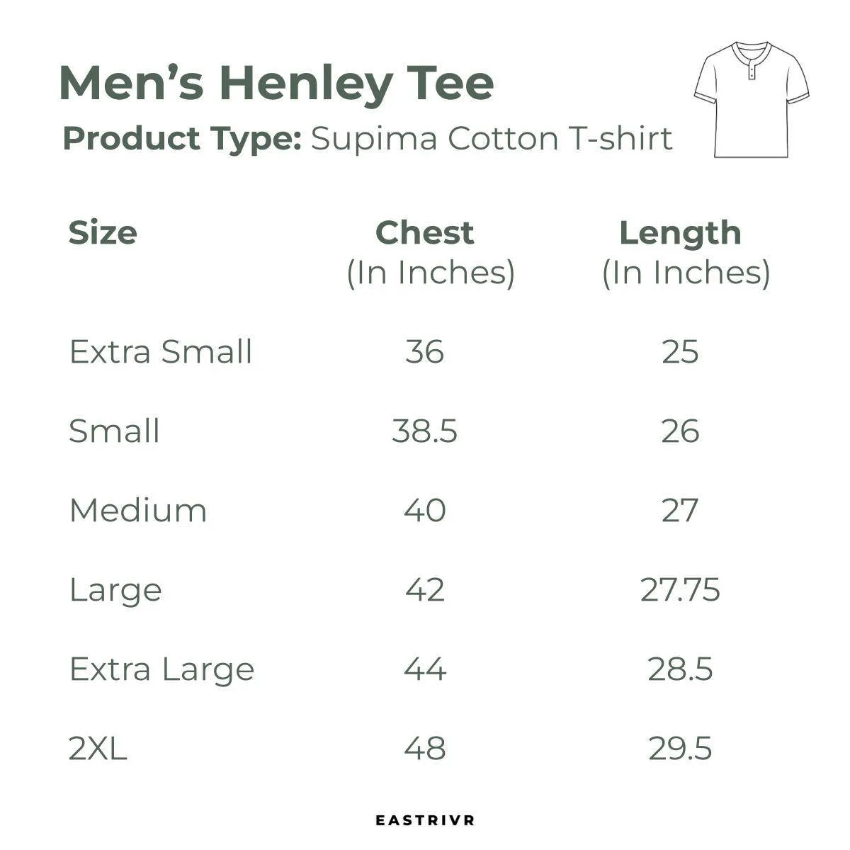 Men's Henley Tee - Supima Cotton - Aqua Teal - The Liquid Touch