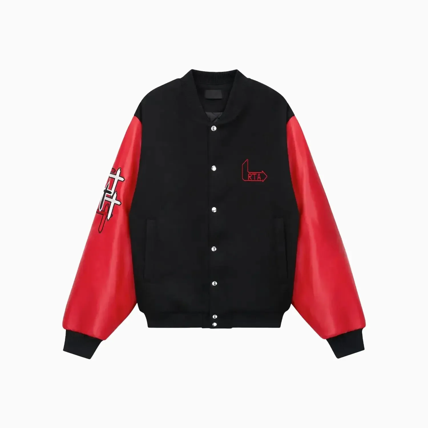 Men's Marty Script Logo Varsity Jacket