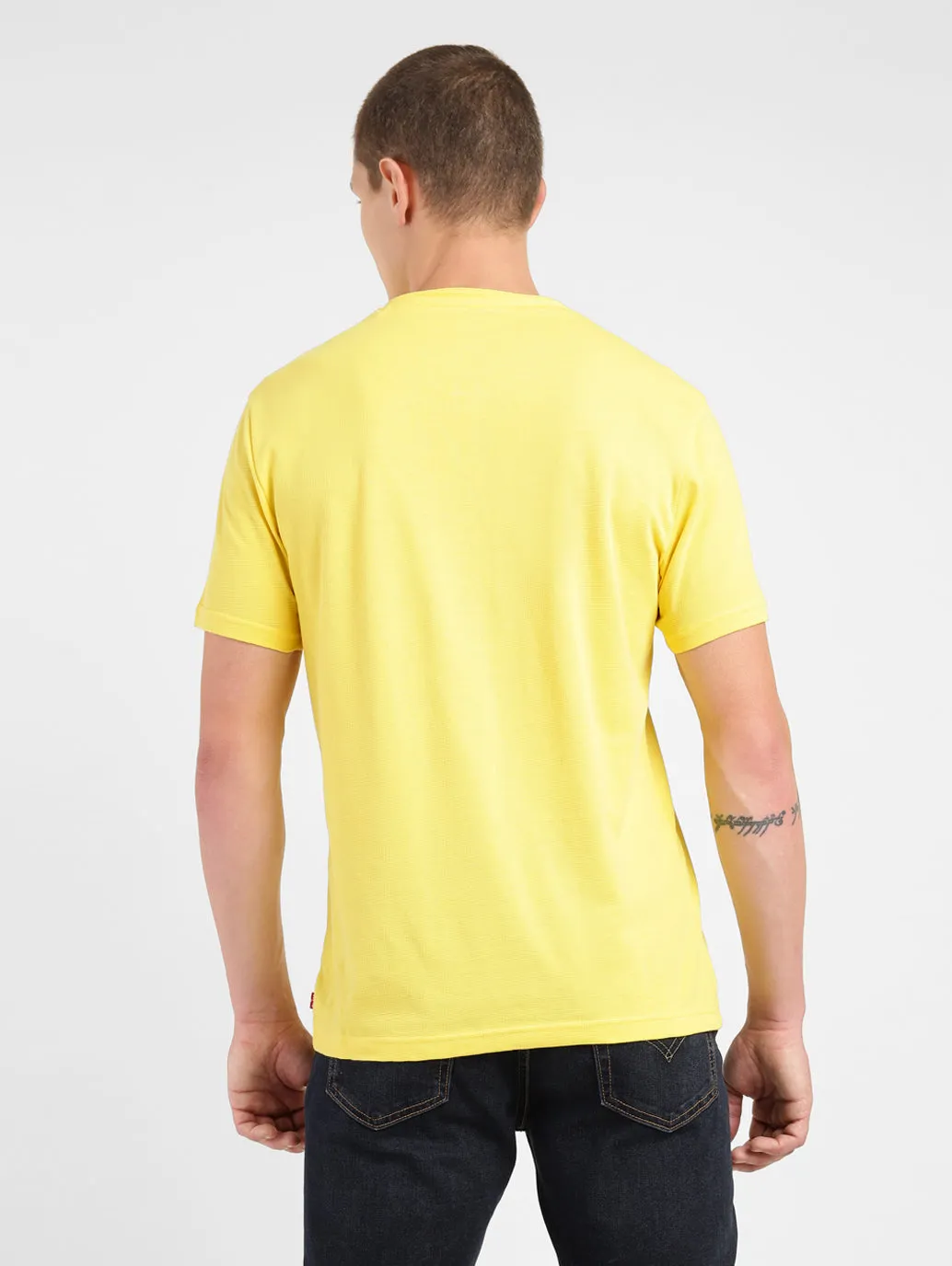 Men's Solid Henley T-shirt