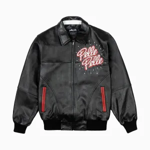 Men's World Famous Soda Club Leather Jacket