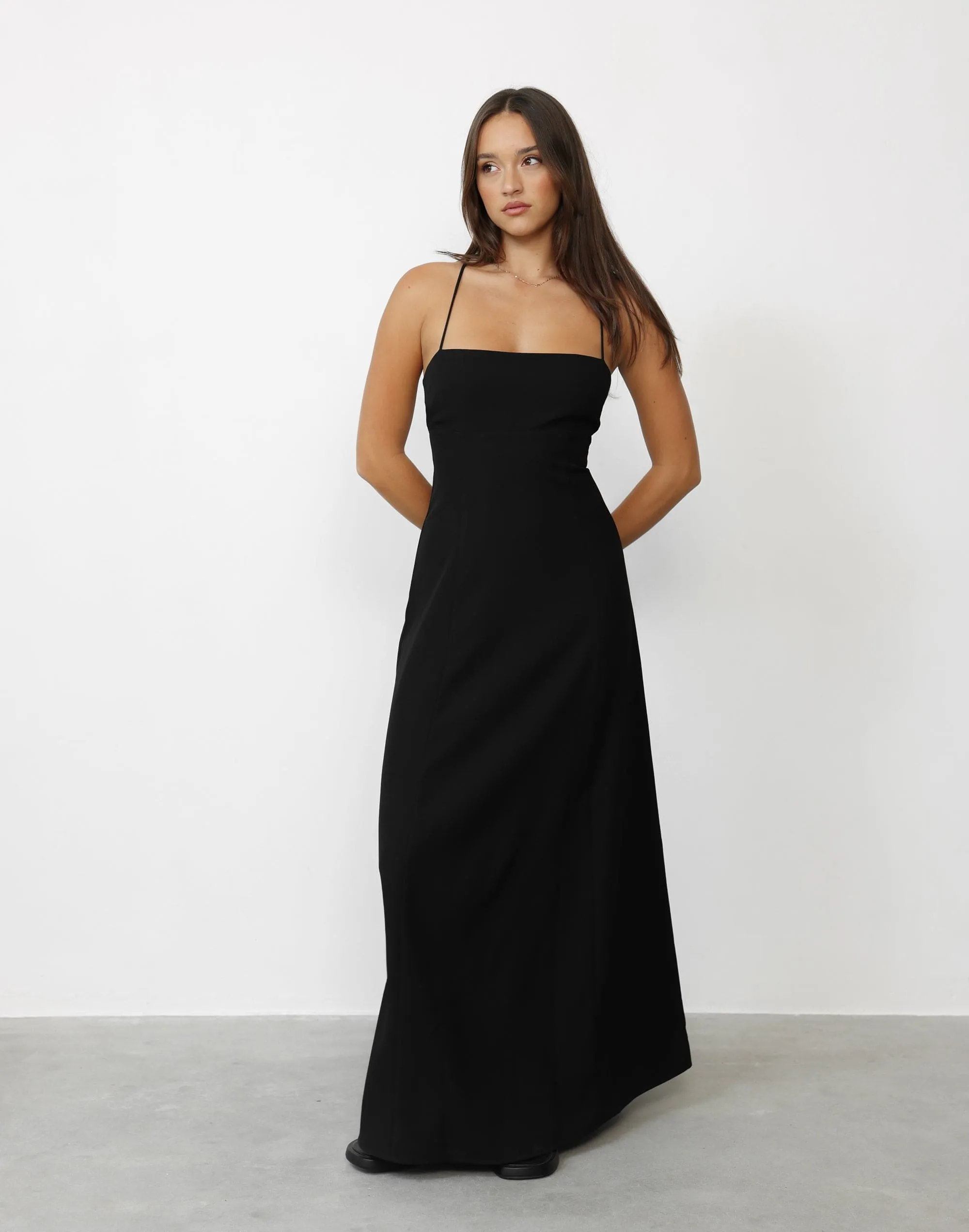 Mirielle Maxi Dress (Black)