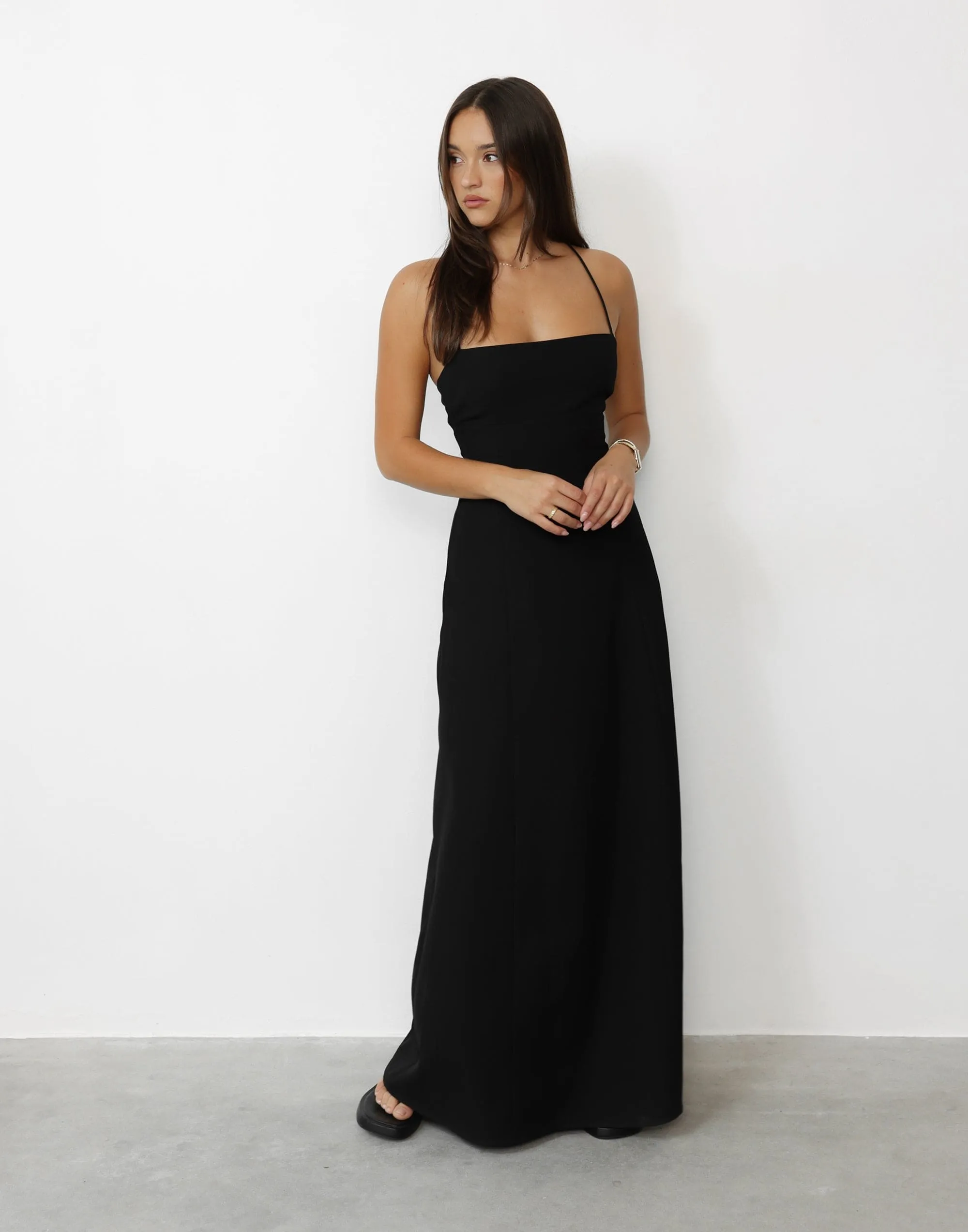 Mirielle Maxi Dress (Black)