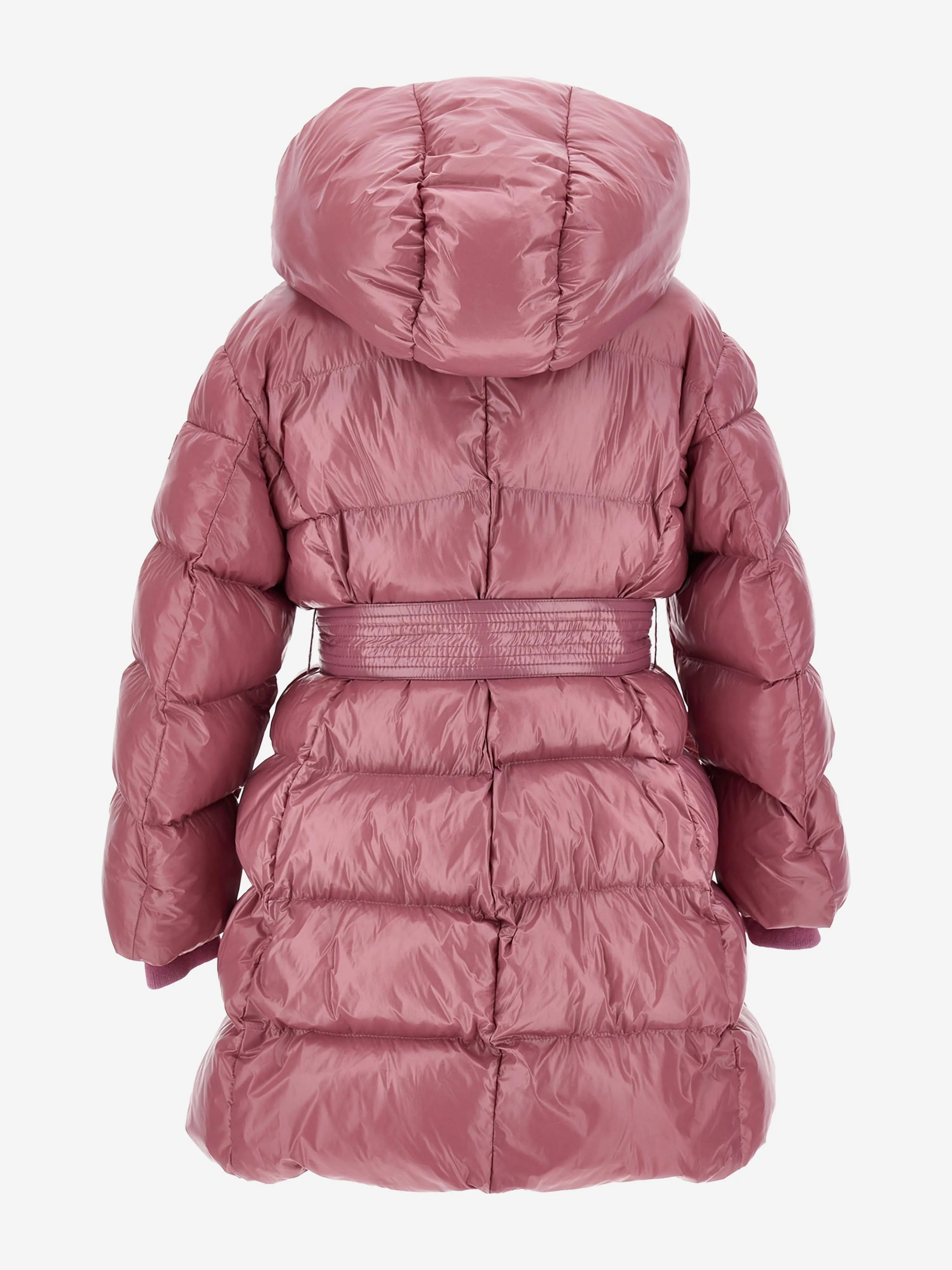 Monnalisa Girls Down Padded Coat in Pink