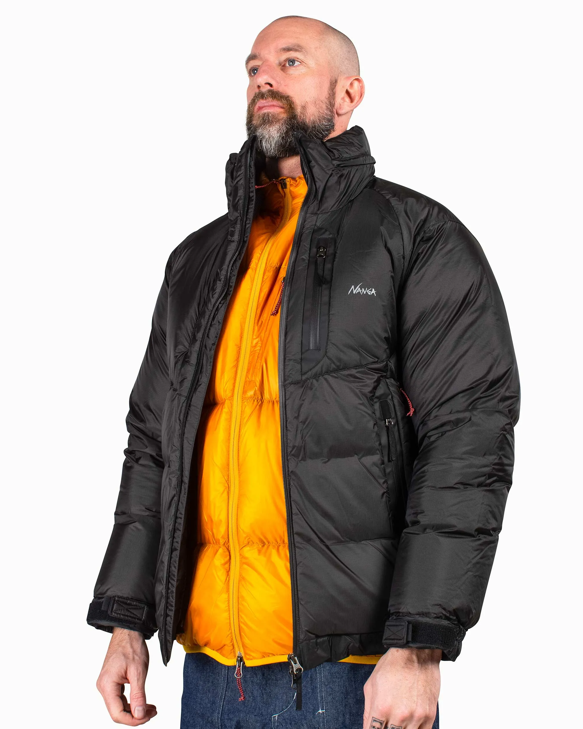 Nanga Aurora Light Stand Collar Down Jacket Black