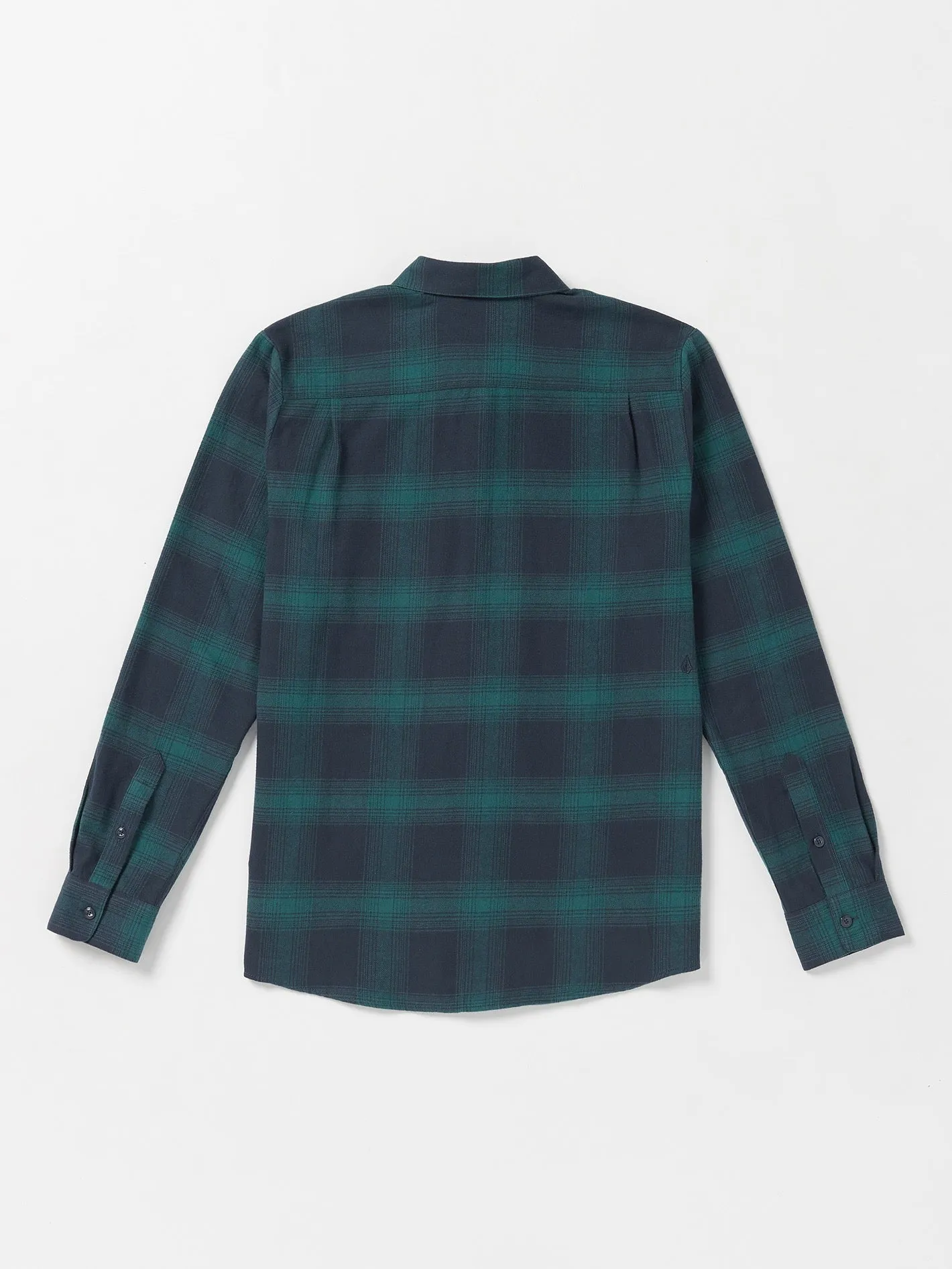 Netastone Flannel Long Sleeve Shirt - Navy