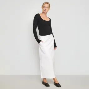 Neve Double Front Seam Skirt