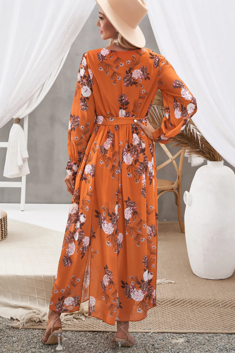 Nicky Floral Bohemian Maxi Dress