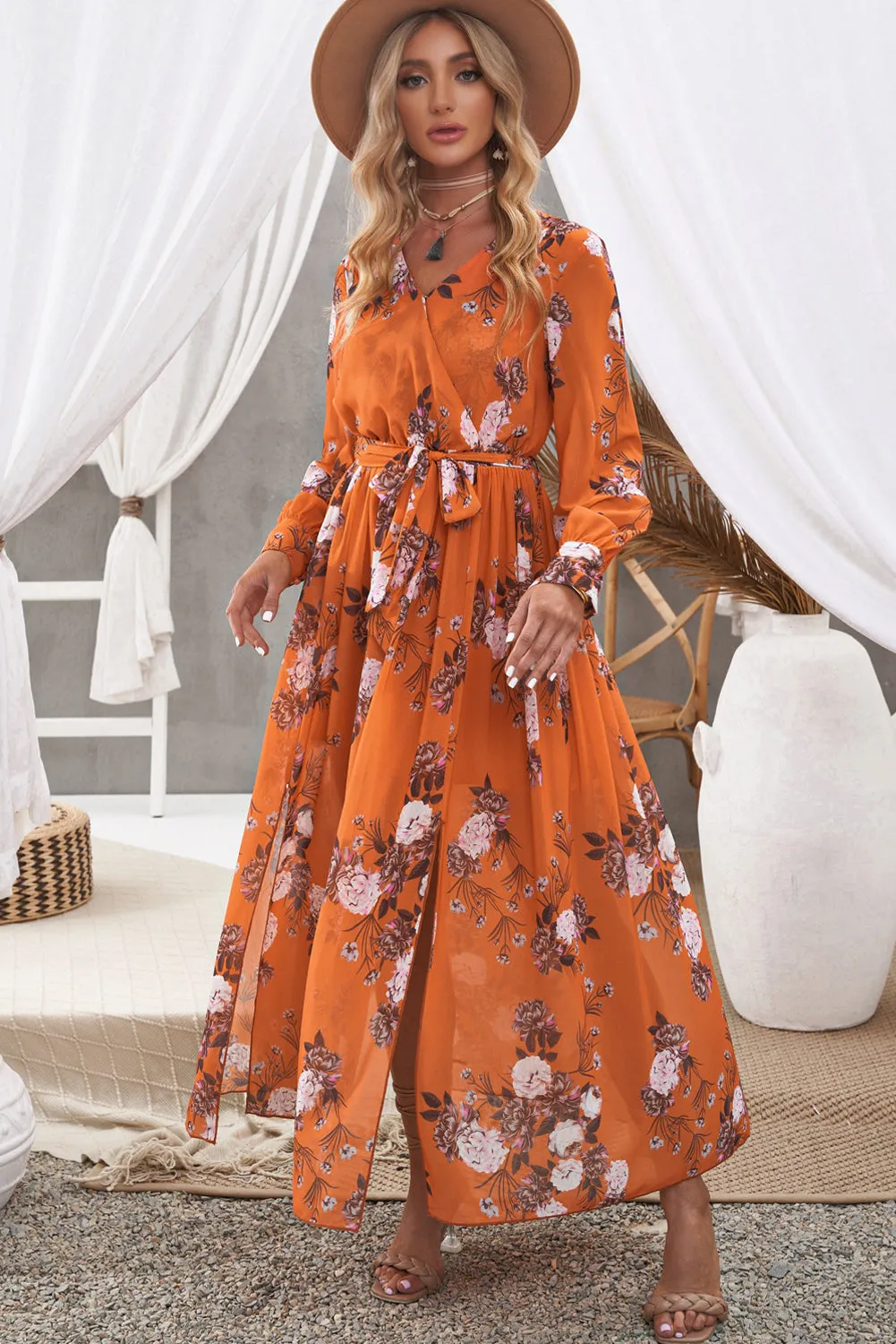 Nicky Floral Bohemian Maxi Dress