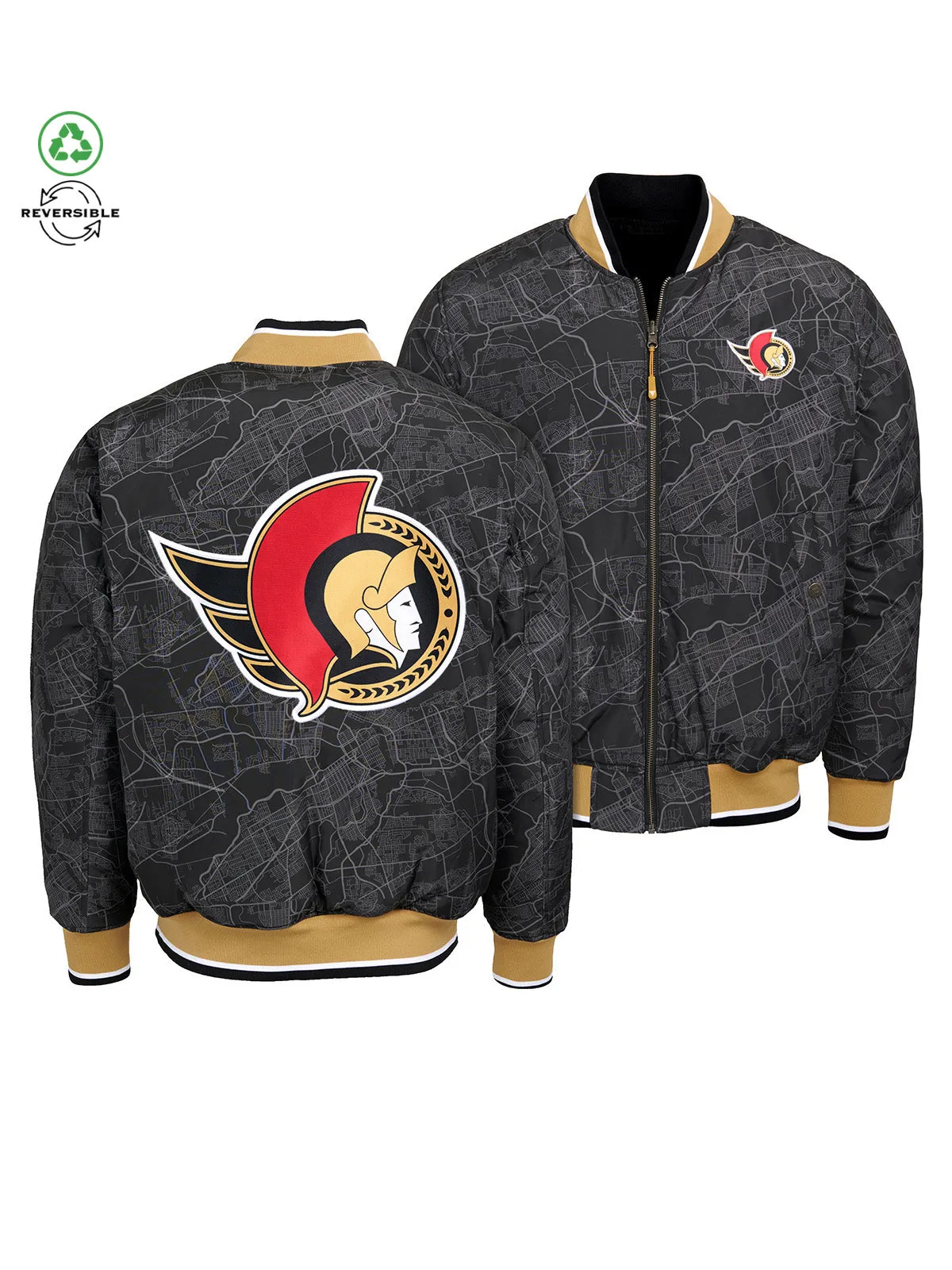 Ottawa Senators Reversible Bomber