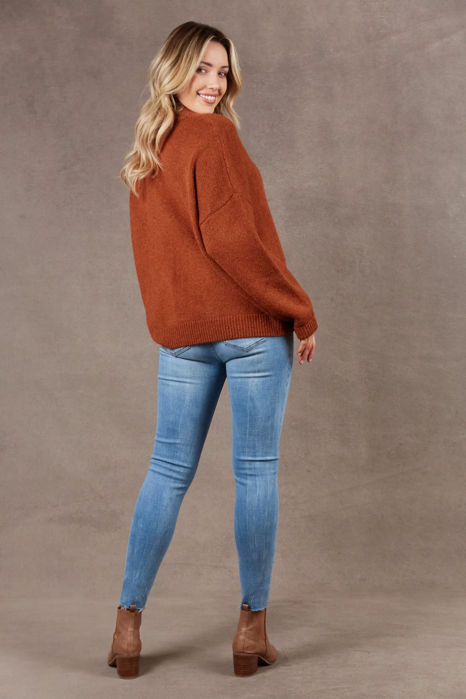 Paarl Crossover Knit - Ochre