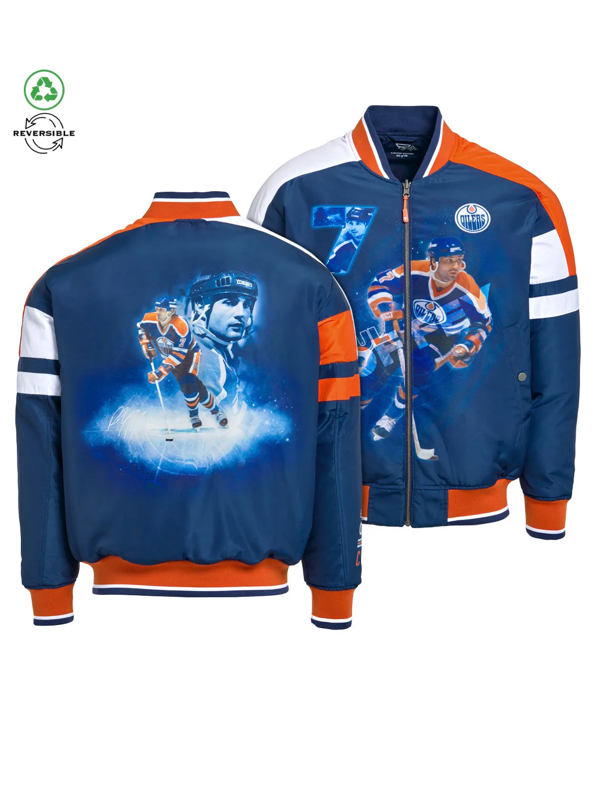 Paul Coffey Reversible Bomber Jacket