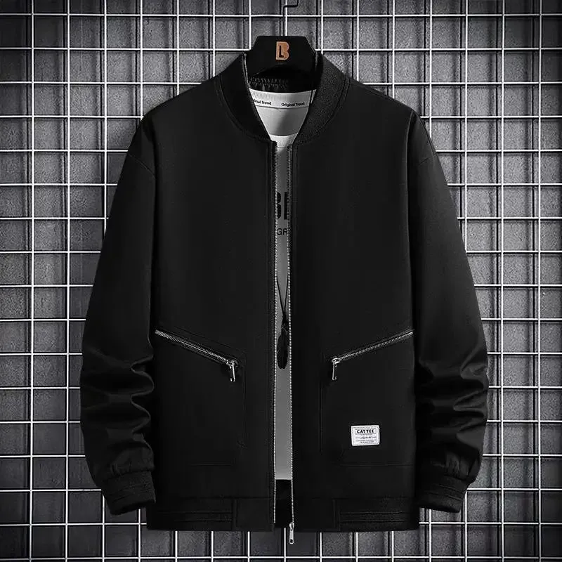 Plus Size Men Jacket 7XL 8XL 9XL Bomber Jacket Zipper Coat Man Autumn Winter Outerwear 점퍼 Chaquetas Hombre Jaqueta De Masculino