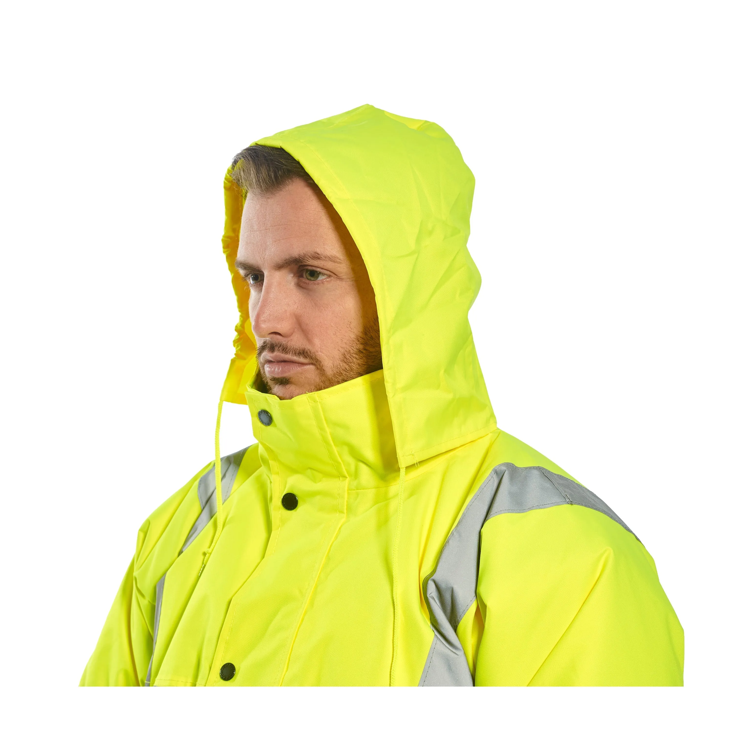 PORTWEST® Hi Vis Waterproof Winter Bomber Jacket - ANSI Class 3 - US463