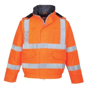 Portwest S778 Bizflame Rain Hi-Vis Antistatic FR Bomber Jacket