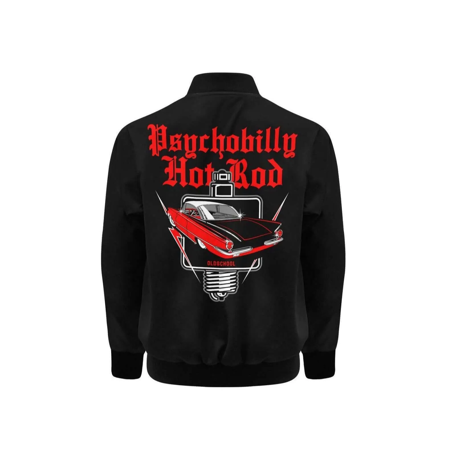 Psychobilly Hotrod Kid's Bomber Jacket With Pockets