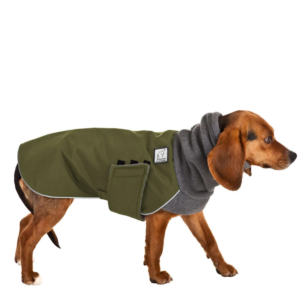 ReCoat ♻️ Beagle Winter Coat with Harness Opening