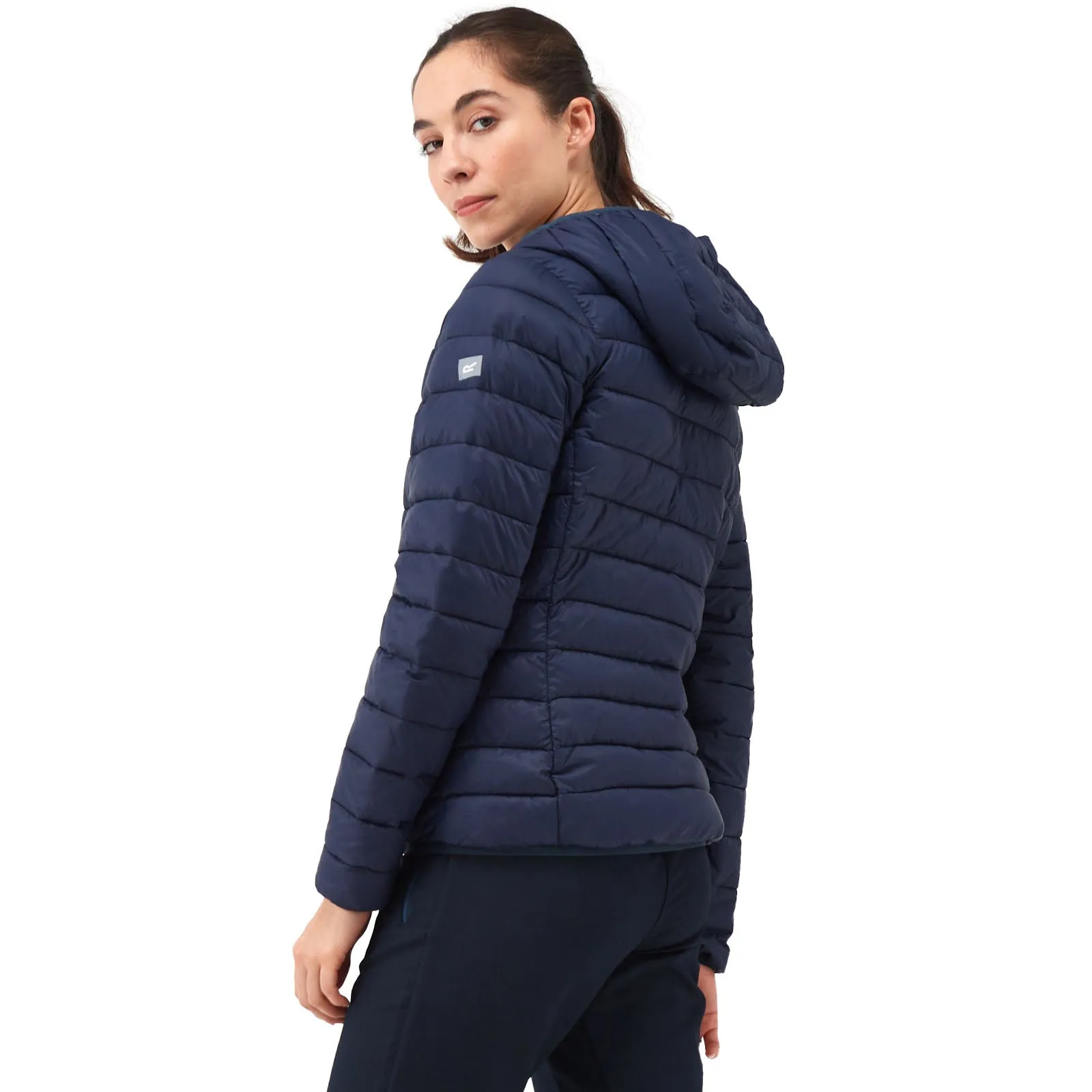 Regatta Womens Marizon Hooded Baffled Jacket Coat