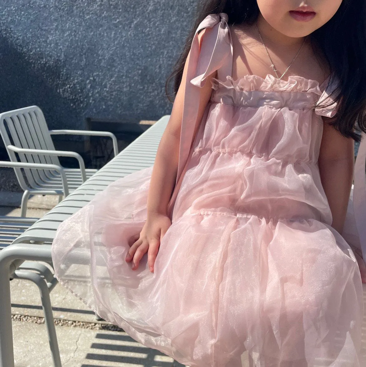 Ribbon Tulle Dress