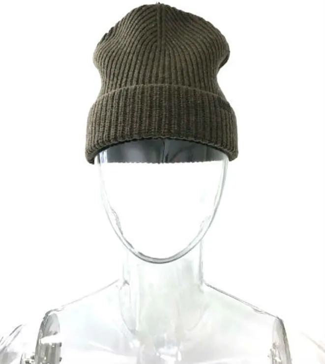 Rich Cotton Unisex Beanie Hat,  Knit Cuffed Beanie Winter Hat, Soft 100% Merino Wool