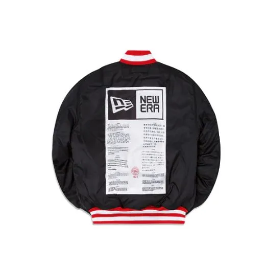 SAN FRANCISCO 49ERS X ALPHA X NEW ERA MA-1 BOMBER JACKET ***