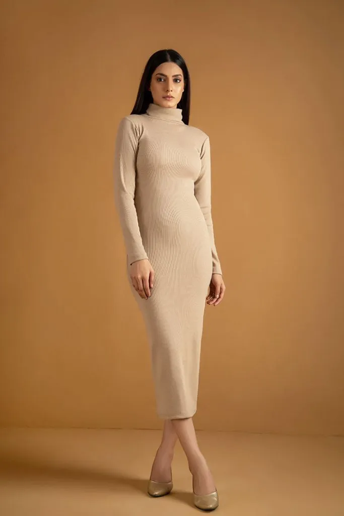 Skin Color Bodycon dress