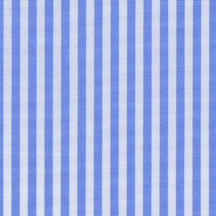 Sky Blue and White Wide Bankers Stripe Classic Custom Shirt 100c 140/2*70 Sap018a